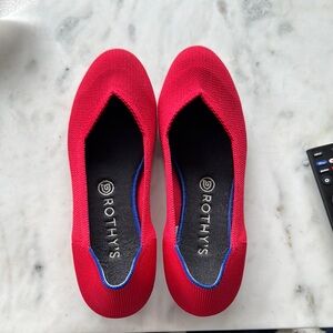 Rothy's Women's Red Flats